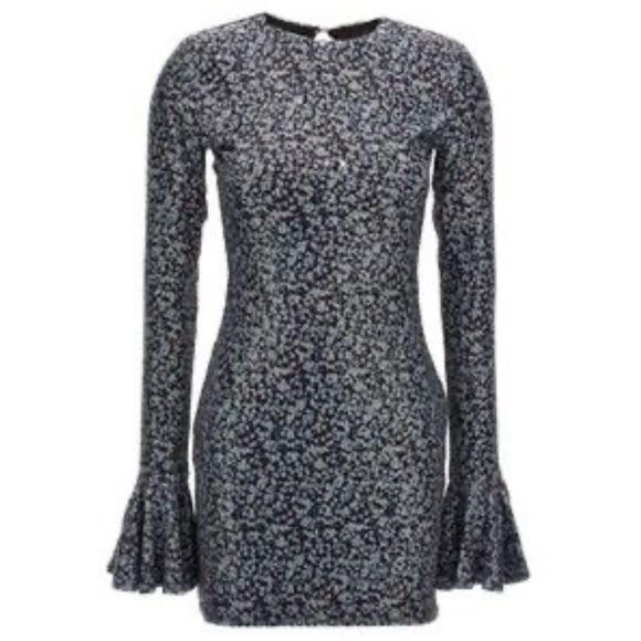NWOT ROTATE Birger Christensen- Mini Sequin Dress. Size 8 - Picture 1 of 11